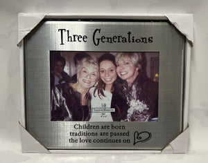 Generations Picture Frame - Three Generations
