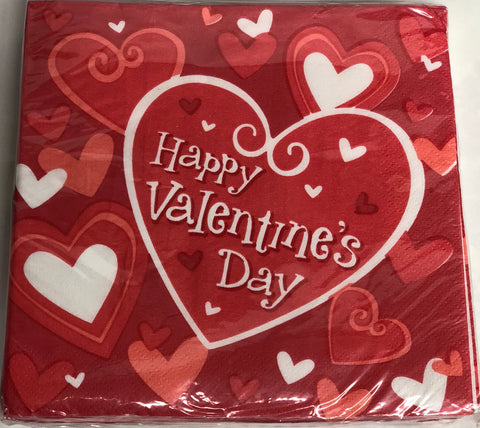 Luncheon Napkin- Valentine Be Mine