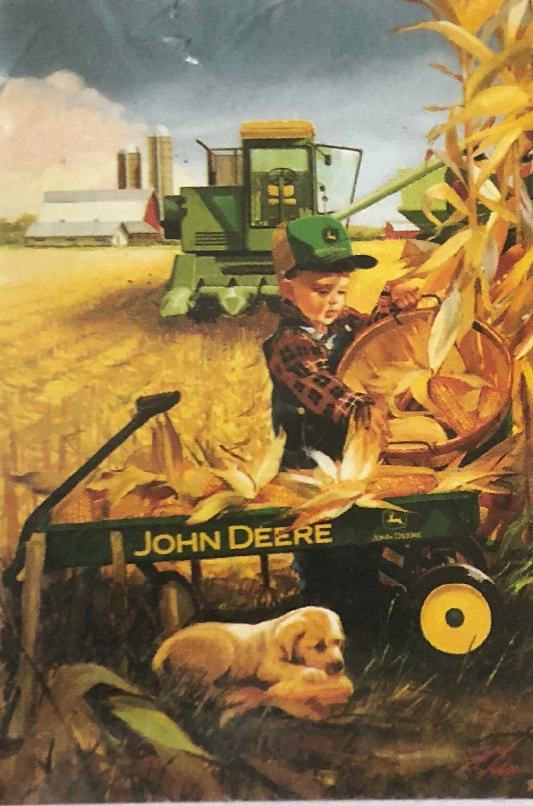 John Deere Bumper Crop - Large Flag
