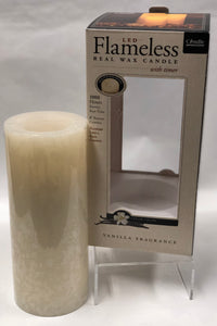 Candle Impressions -Battery Candle -Cream 8”