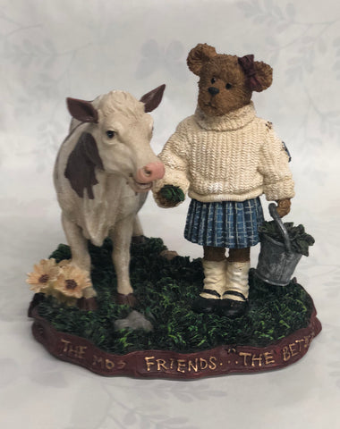 Ginny Mae McBearsley With Bessie... Down Home Friends -Boyd's Bear
