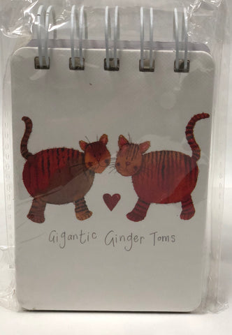 Gigantic Ginger Toms -Notebook