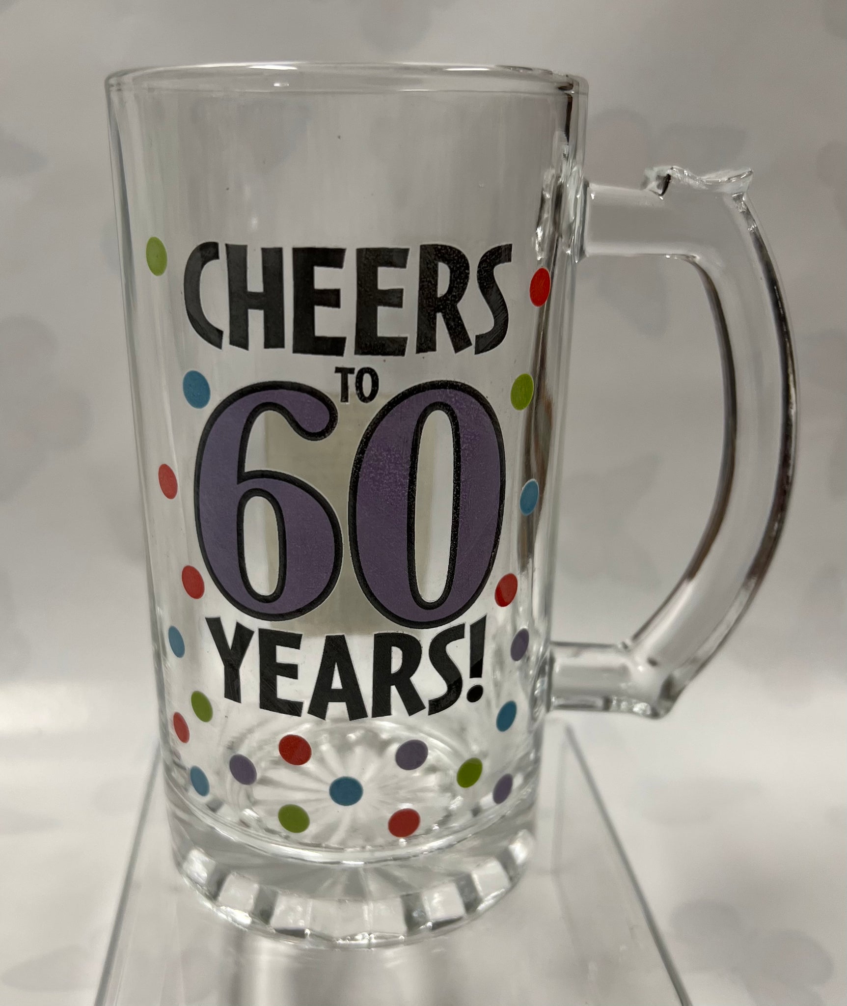 60 Years Beer Mug