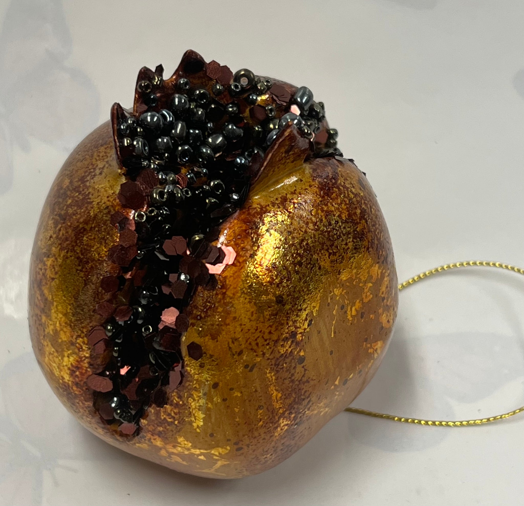 Half Pomegranate Ornament -Box of 6