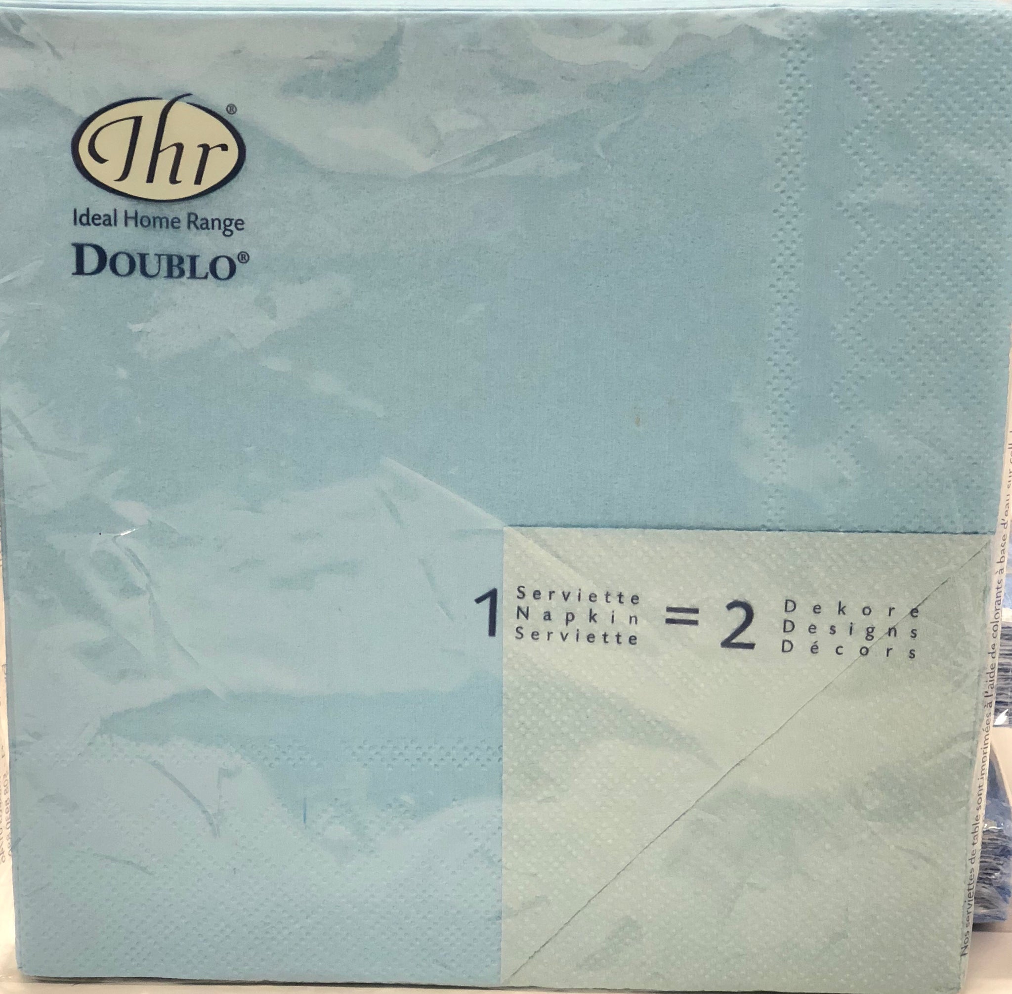 Luncheon Napkin-Uni light blue