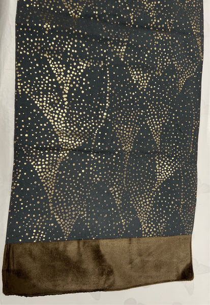 Grey/ Gold Speckle Table Runner