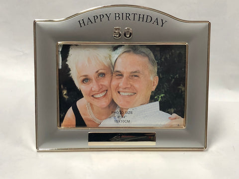 50th Birthday -Picture Frame