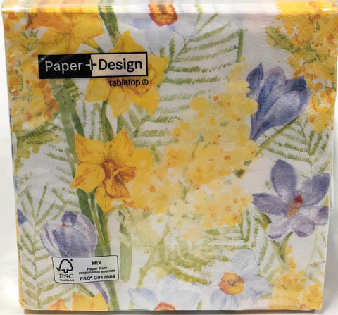 Cocktail Napkin- Spring Mantra