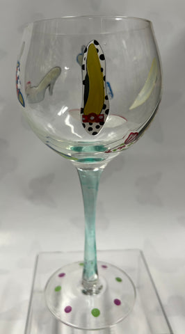 Shoes Wineglass