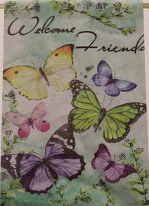 Butterfly Friends- Large Flag
