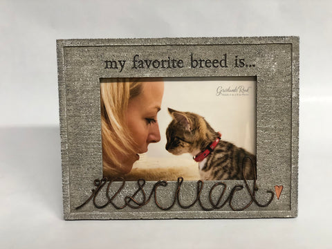 Cat Rescue Picture Frame