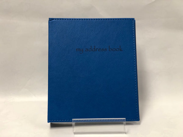 My Address Book -Blue