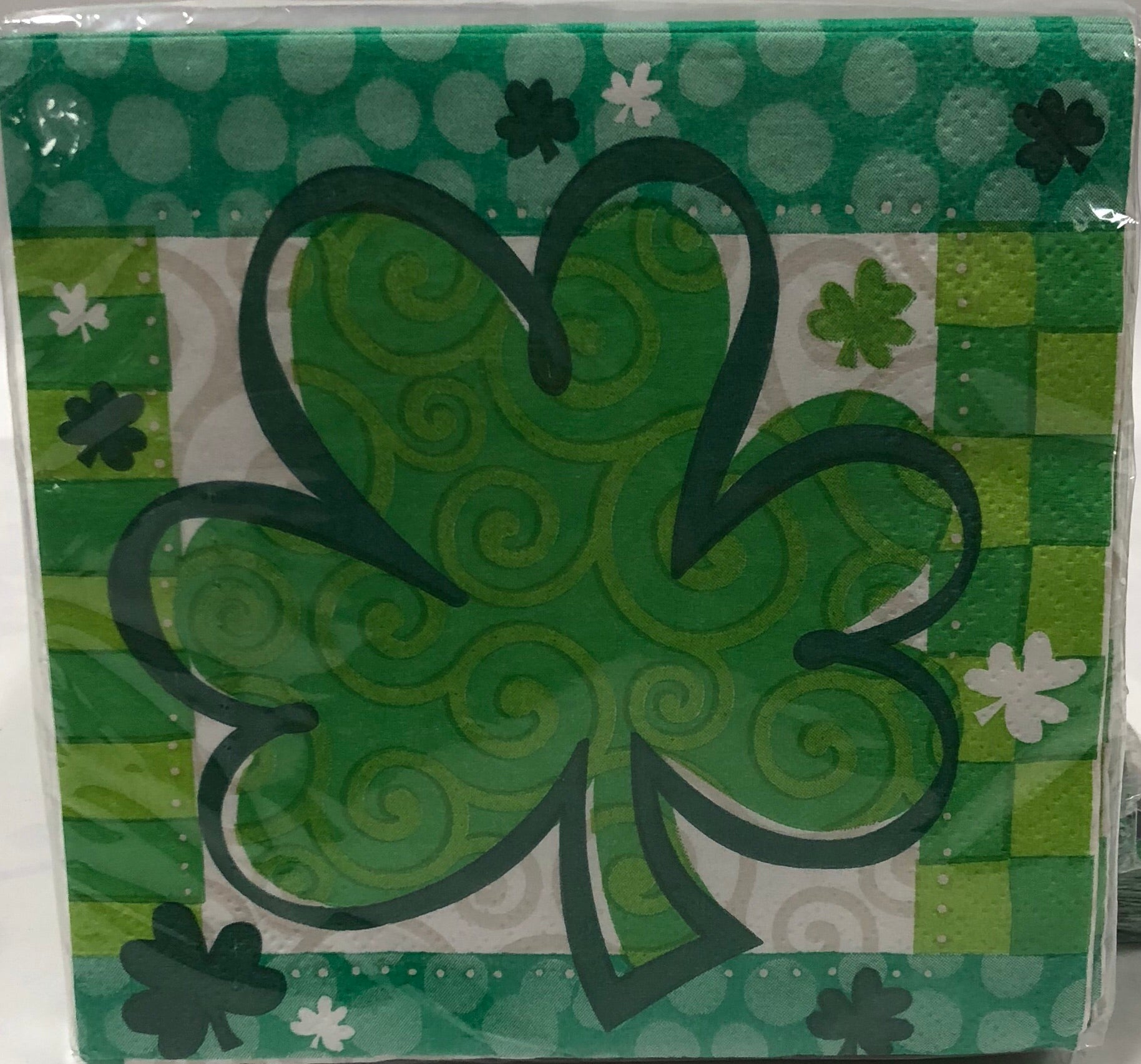 Cocktail Napkin- Modern Luck
