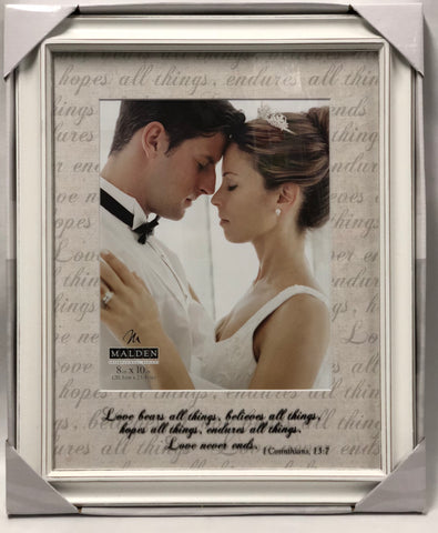 Love Never Ends Picture Frame