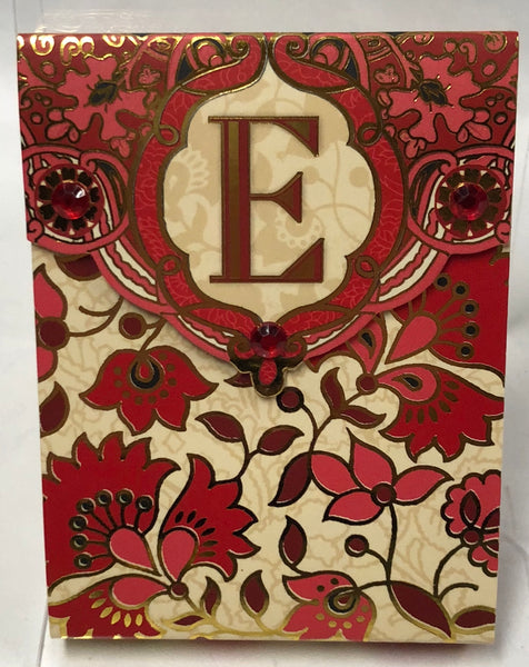 Monogram -Pocket Notebook “E”