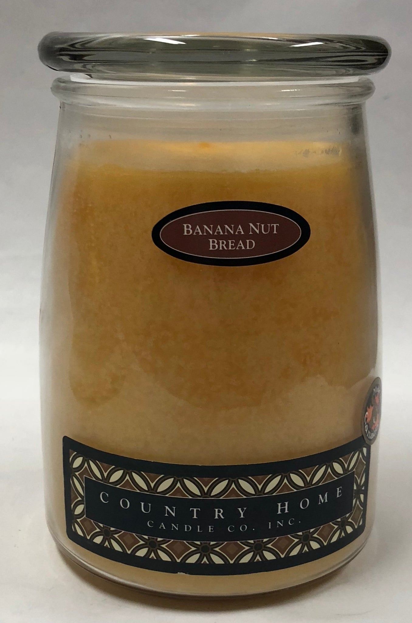 Country Home Jar Candle - Banana Nut Bread