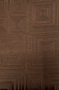 Table Cloth -Infinity Square -Chocolate Brown