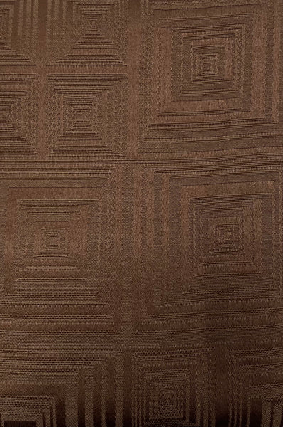 Table Cloth -Infinity Square -Chocolate Brown