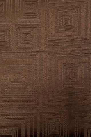 Table Cloth -Infinity Square -Chocolate Brown