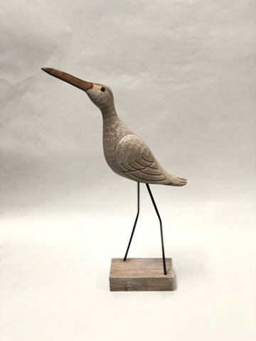 Wooden Bird -Crane -Shorter