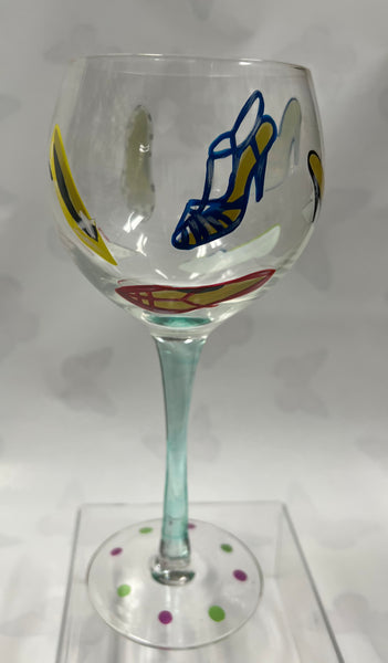 Shoes Wineglass