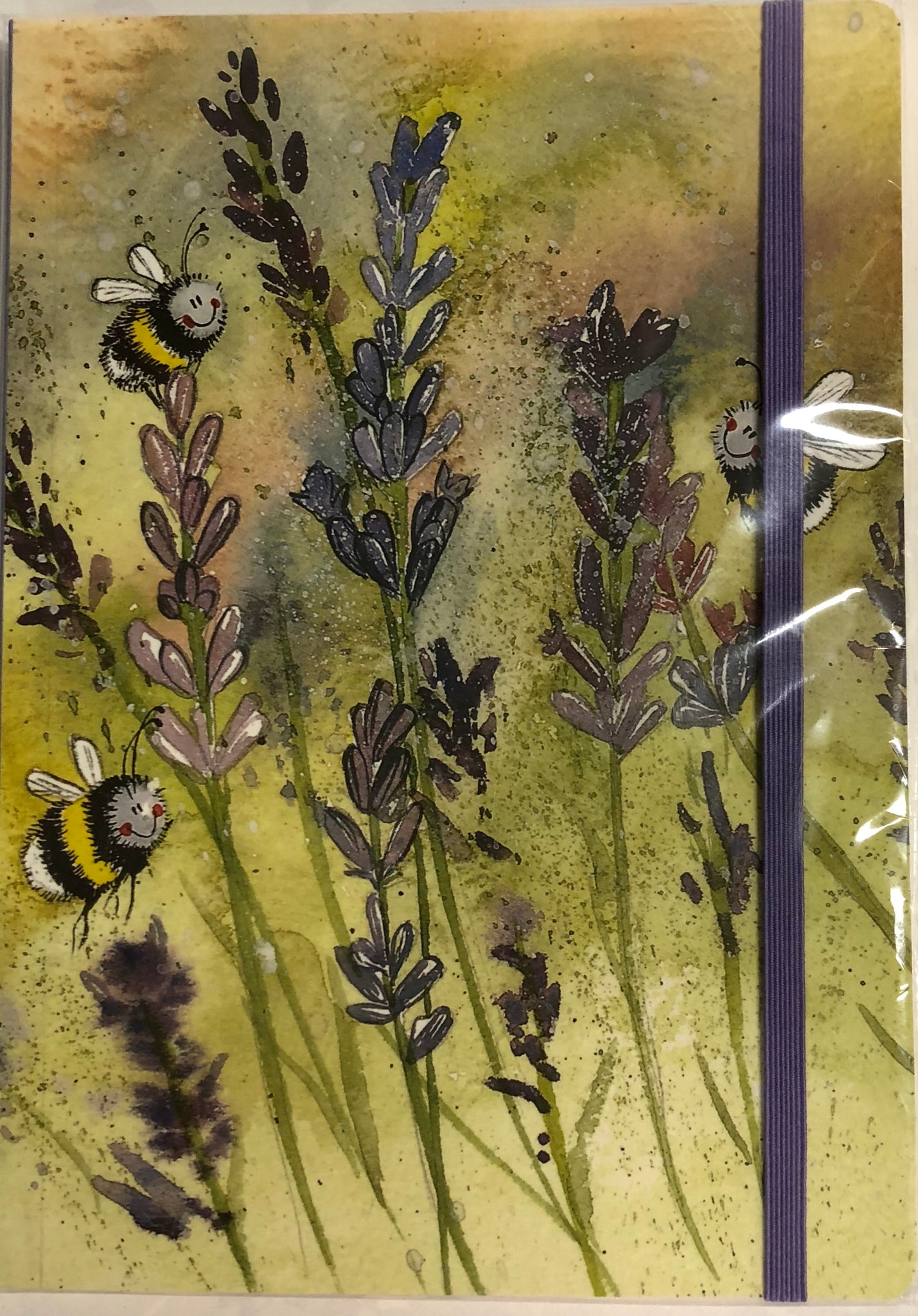 Bumblebees And Lavender Journal