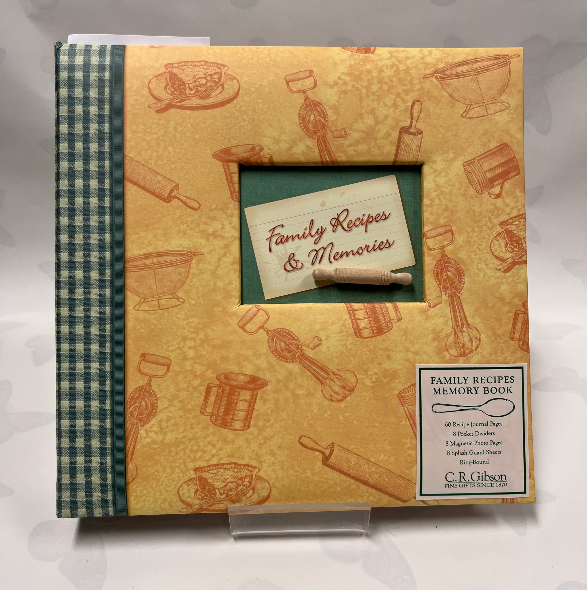 Family Recipes Memory Book