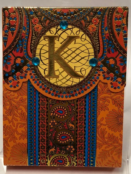 Monogram -Pocket Notebook “K”