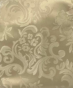 Table Cloth- Jacouard - Linen - Scalloped Edge