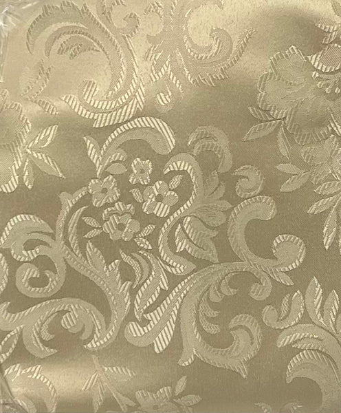 Table Cloth- Jacouard - Linen - Scalloped Edge