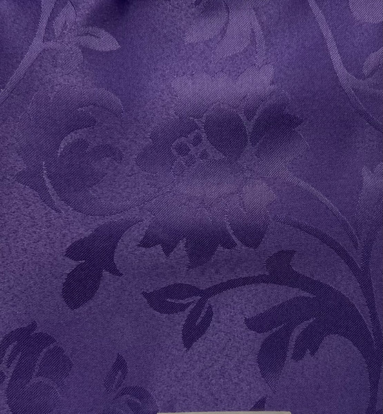 Table Cloth -Crystal Damask - Purple