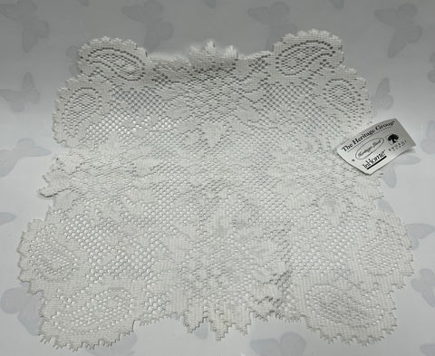 Doily -Sunflower -White