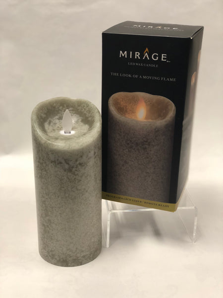 Mirage -Battery Candle -Stone