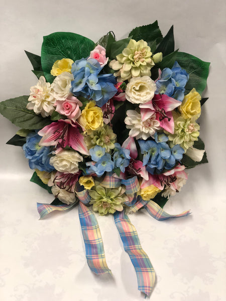 Pastel Spring Wreath