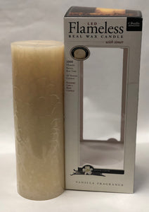 Candle Impressions -Battery Candle -Cream 10”