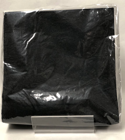 Bulk Luncheon Napkin -Jet Black