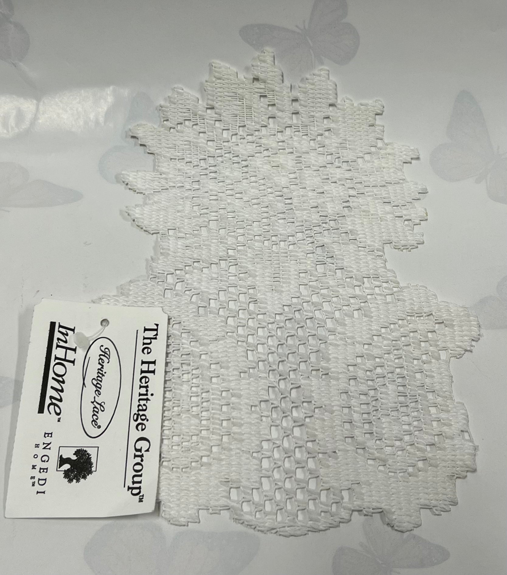 Doily -Sunflower -White