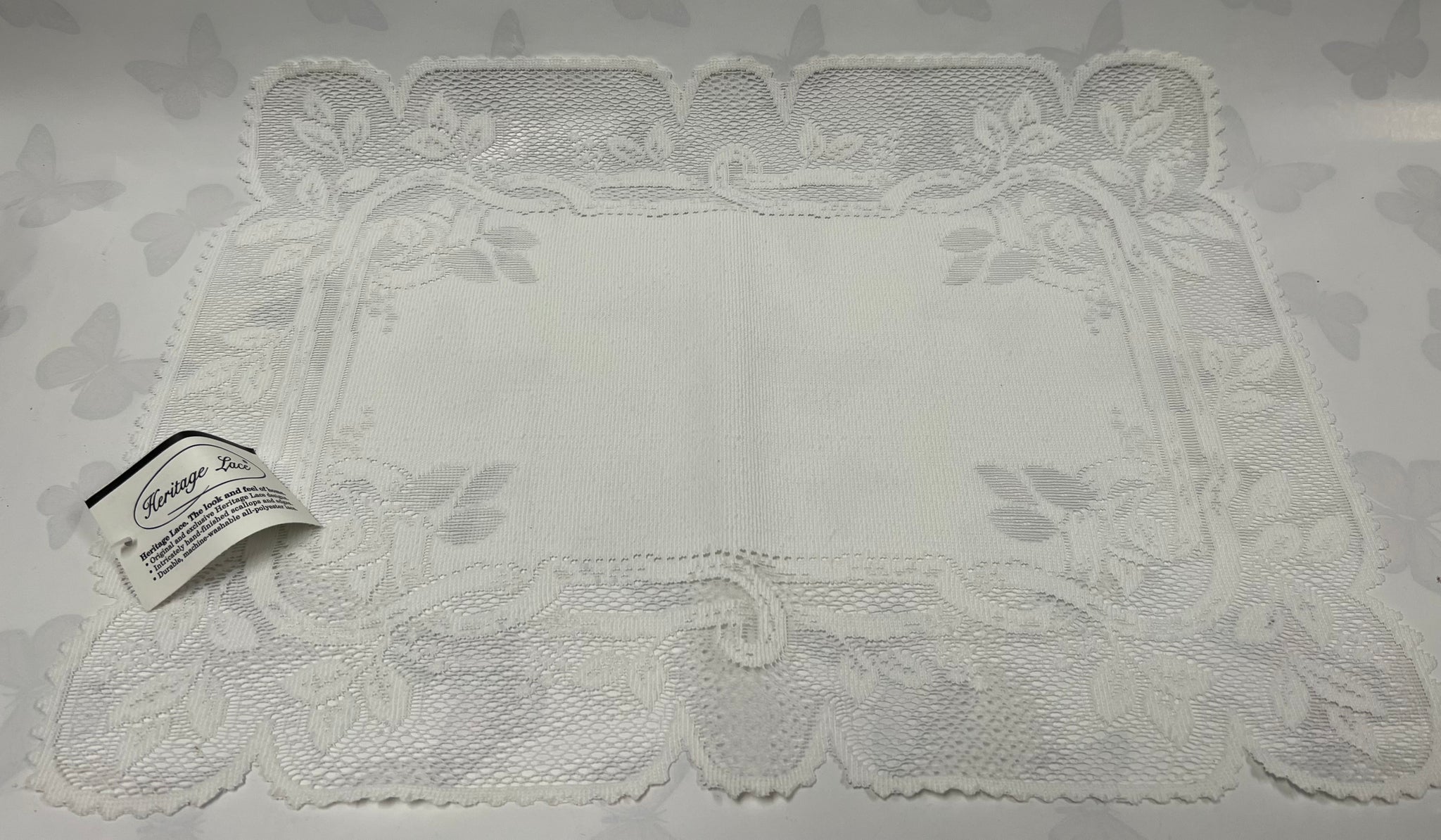 Placemat -Greenbrier -White