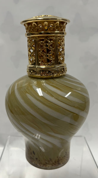 Fragrance Lamp -Taupe Swirl