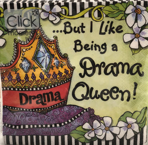 Cocktail Napkin- Drama Queen