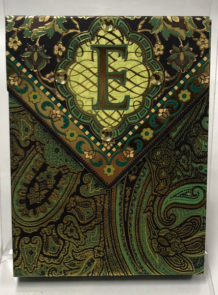 Monogram -Pocket Notebook “E”
