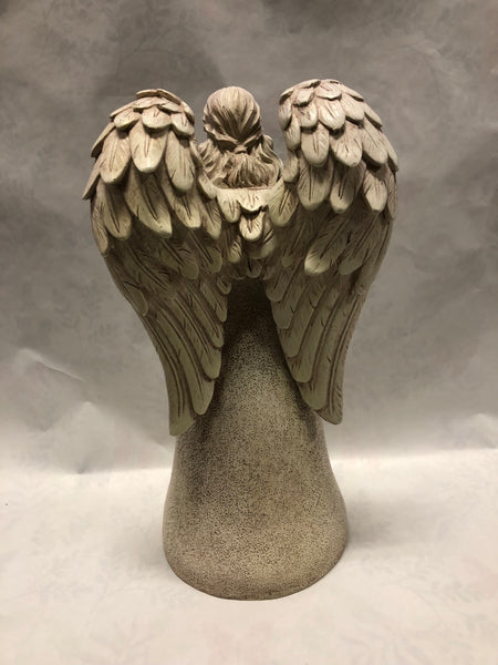Large Angel Figurine- Mosaic Wings