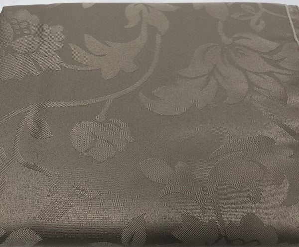 Table Cloth -Crystal Damask- Taupe