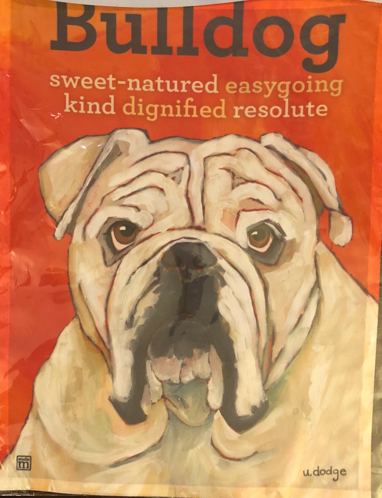 Bulldog -Small Flag