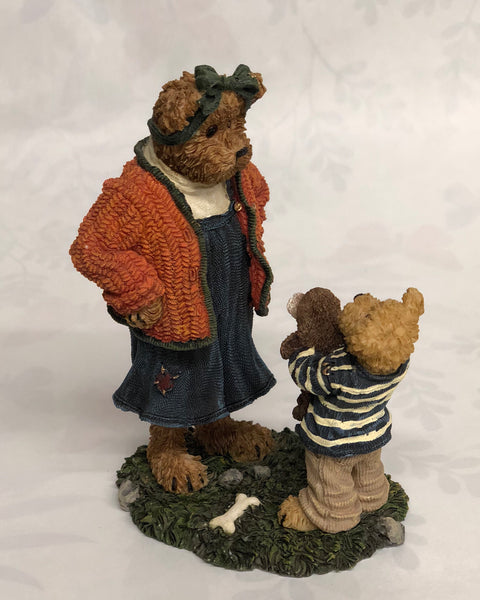 Boyd's Bear -Momma Softheart With Bobby Can I Keep Him?