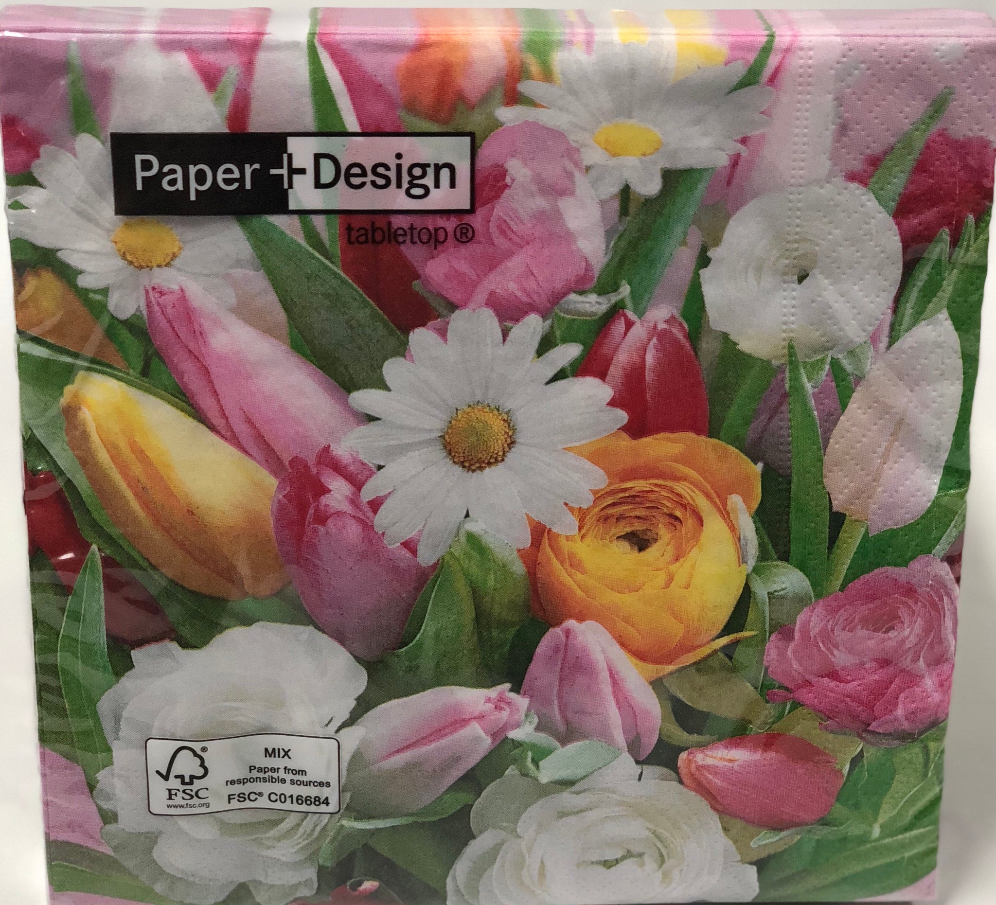 Luncheon Napkin - Colourful Greetings