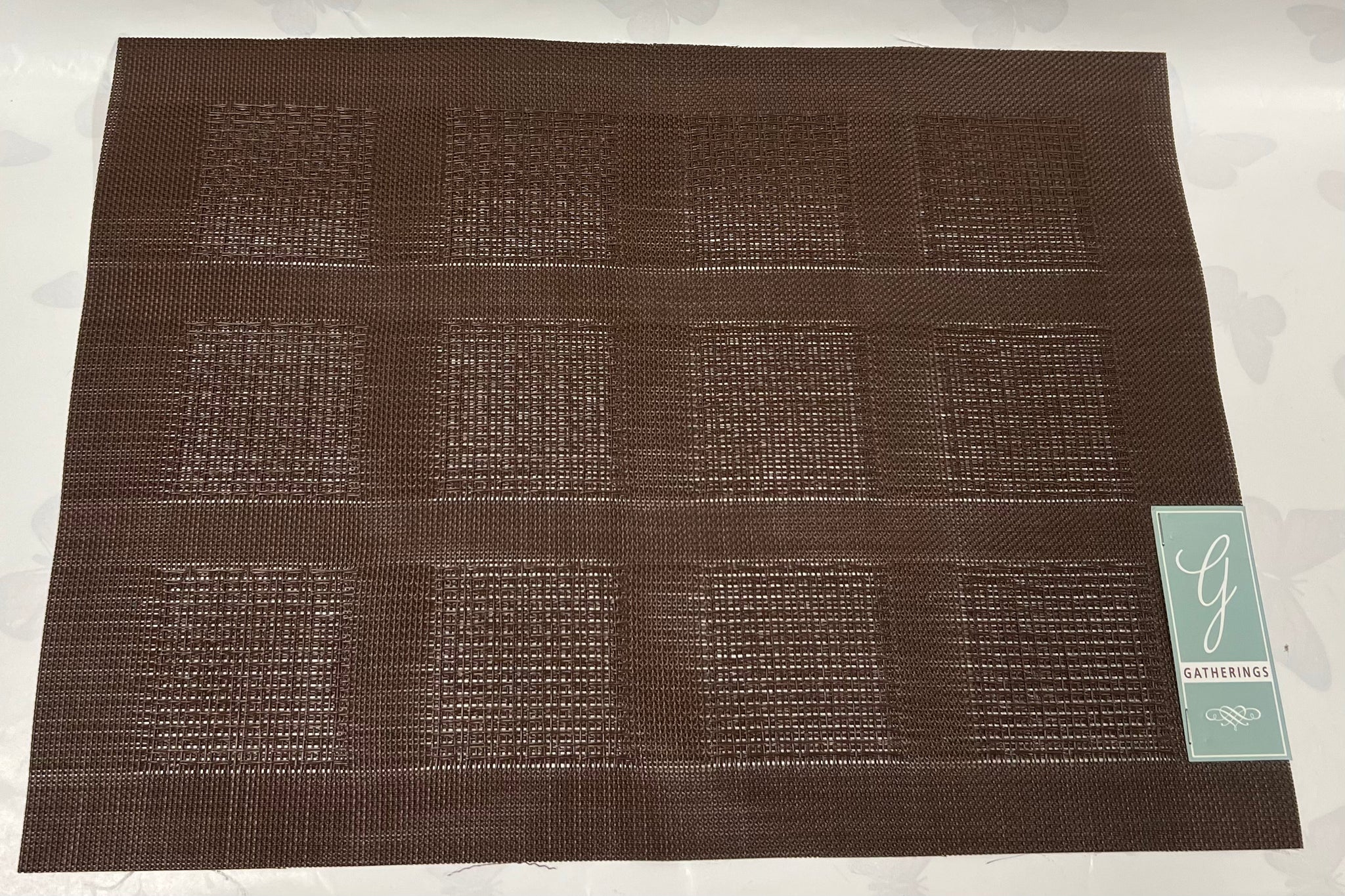 Dark Brown Woven Placemat