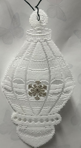 Ornaments -Lace Window Accents