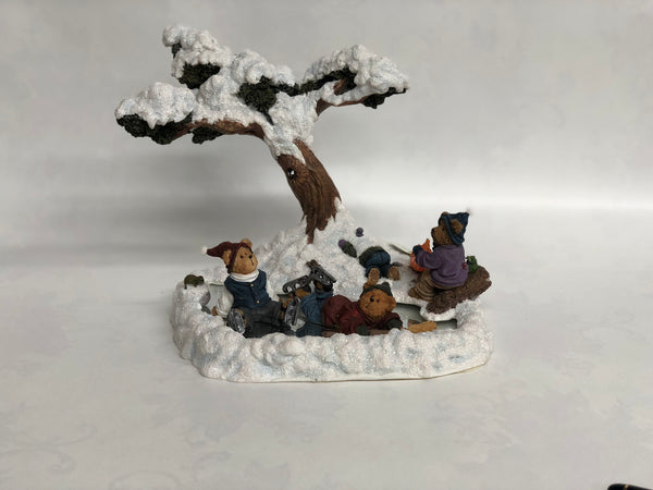 The Frozen Pond Gang...Winter Fun -Boyd's Bear