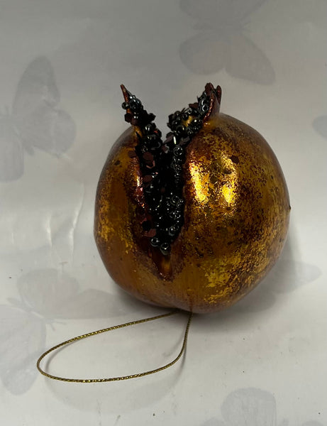 Half Pomegranate Ornament -Box of 6